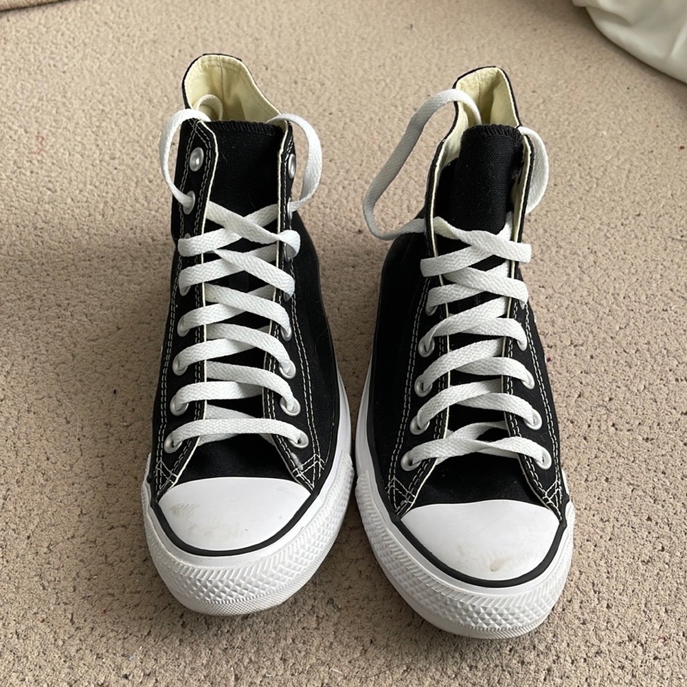Black High Top Converse - Chuck Taylors